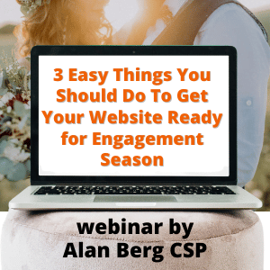 Webinar: 3 Easy Things You Should Do Now To Get Your Website Ready for Engagement Season