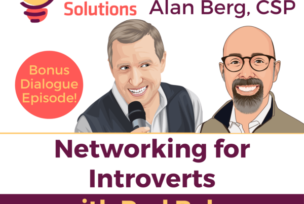 Rod Baker - Networking for Introverts - Alan Berg CSP, Wedding Business Solutions Podcast