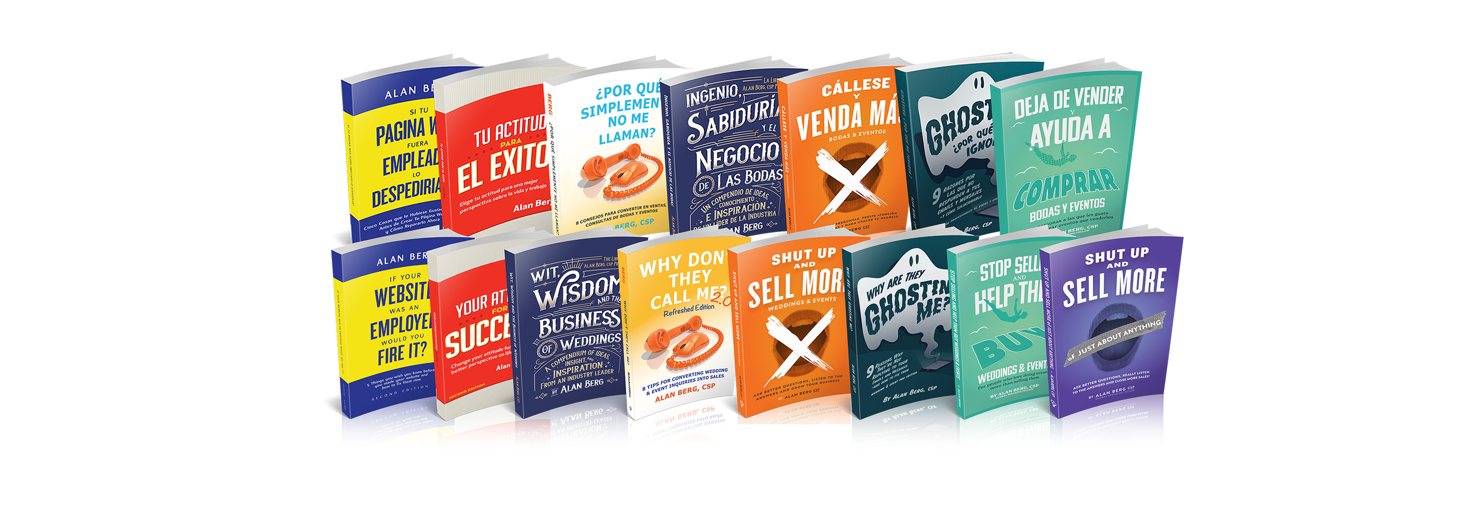 Alan Berg CSP, author of 10 books