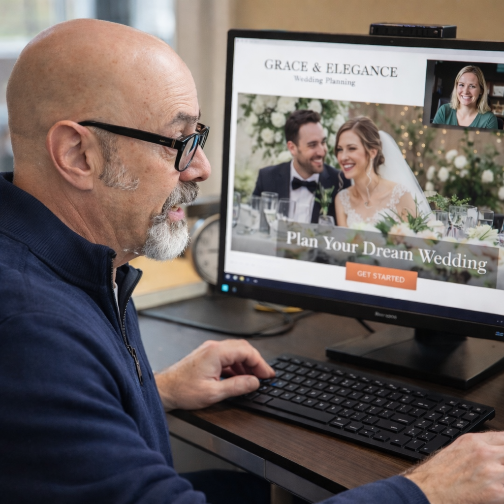 Alan Berg doing a website review