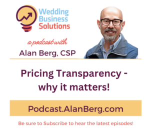 Pricing Transparency - why it matters! - Alan Berg, CSP
